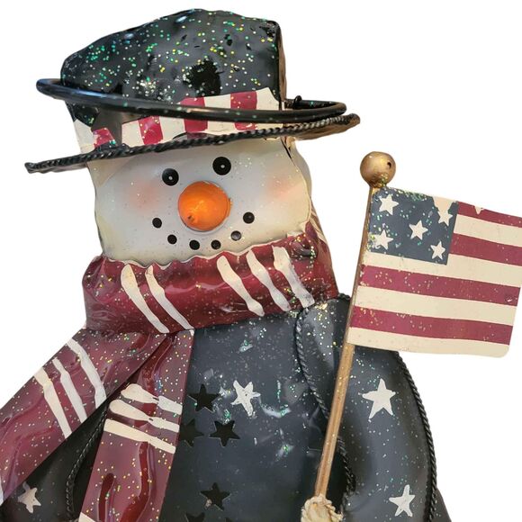 Home Interiors USA Snowman Lantern Christmas - Picture 5 of 6